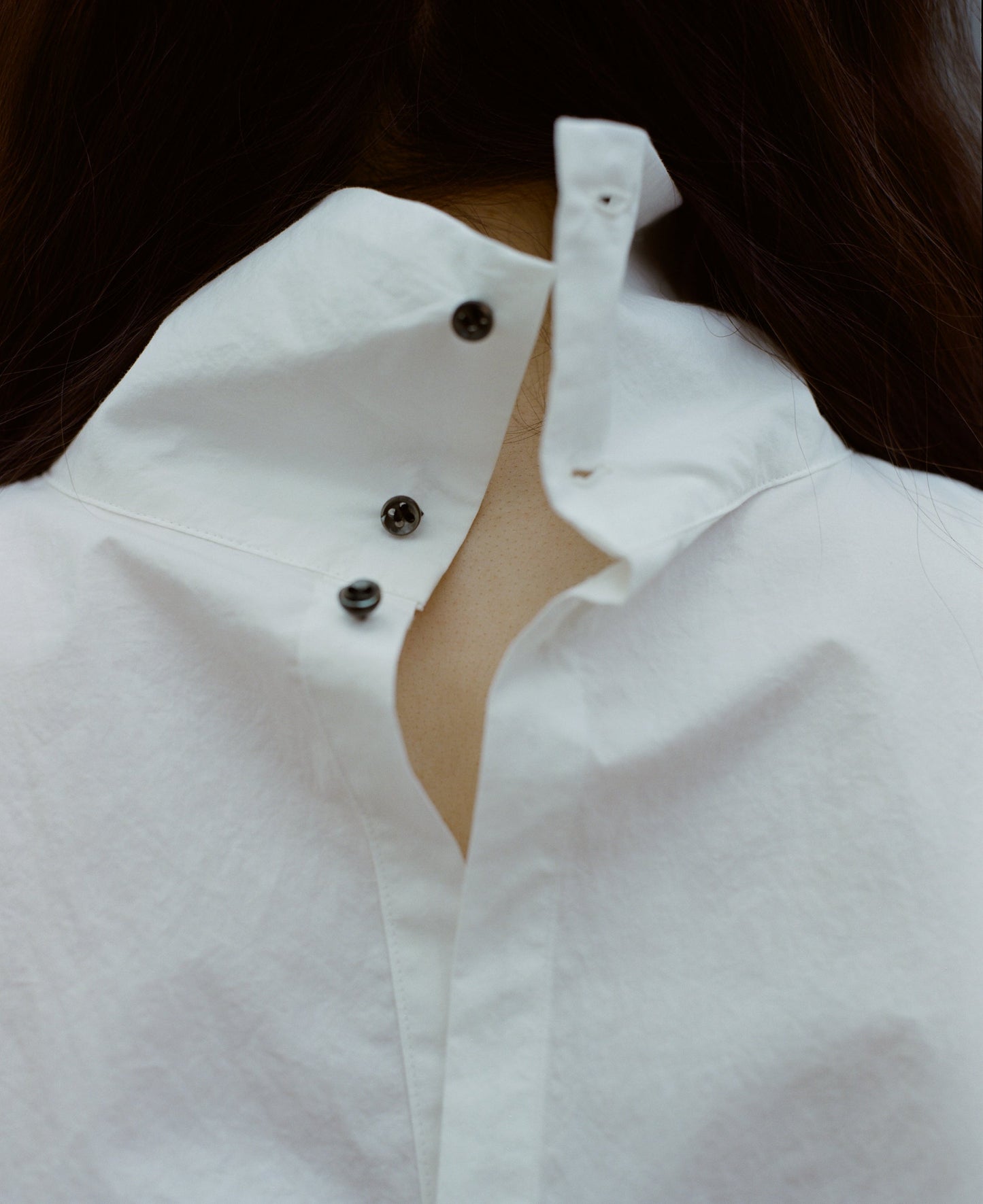 STANDARD / typewriter | HIGH COLLAR BLOUSE