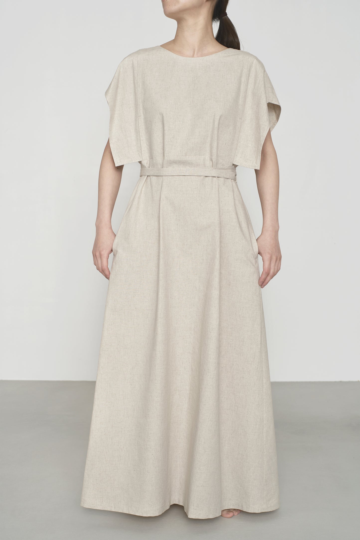 STANDARD / cotton linen | APRON DRESS