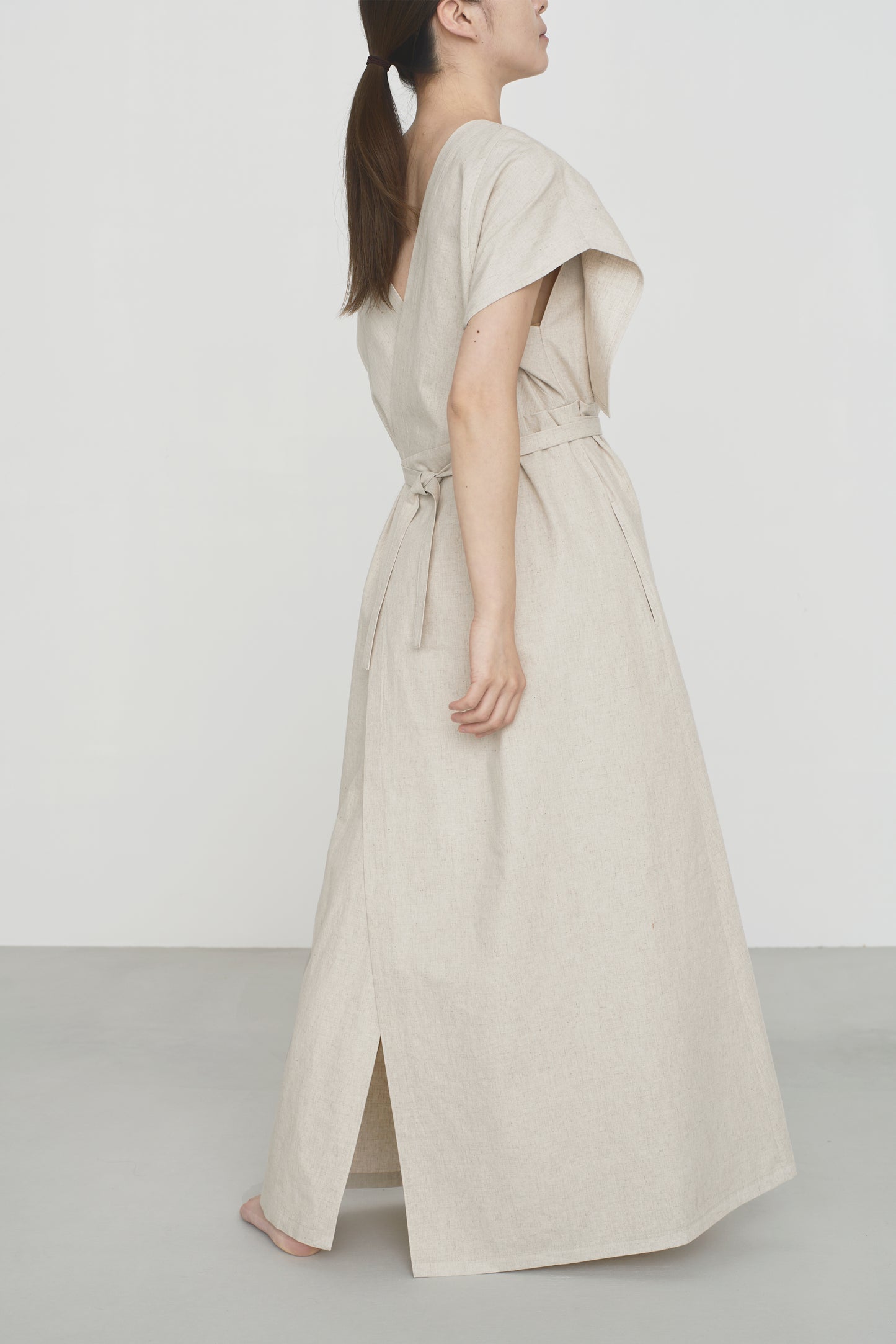 STANDARD / cotton linen | APRON DRESS