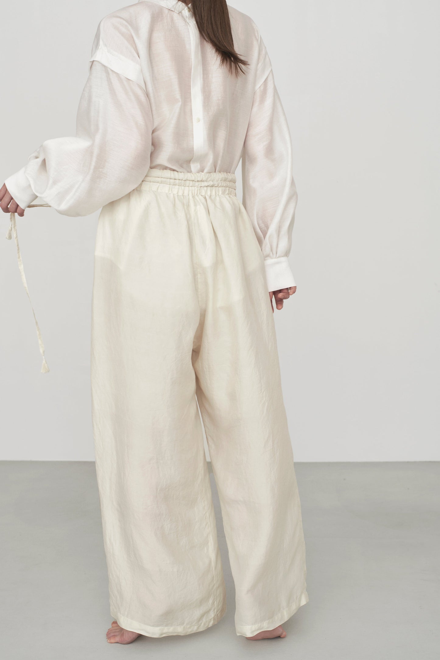 STANDARD / cotton silk | LITTLE COLLAR BLOUSE