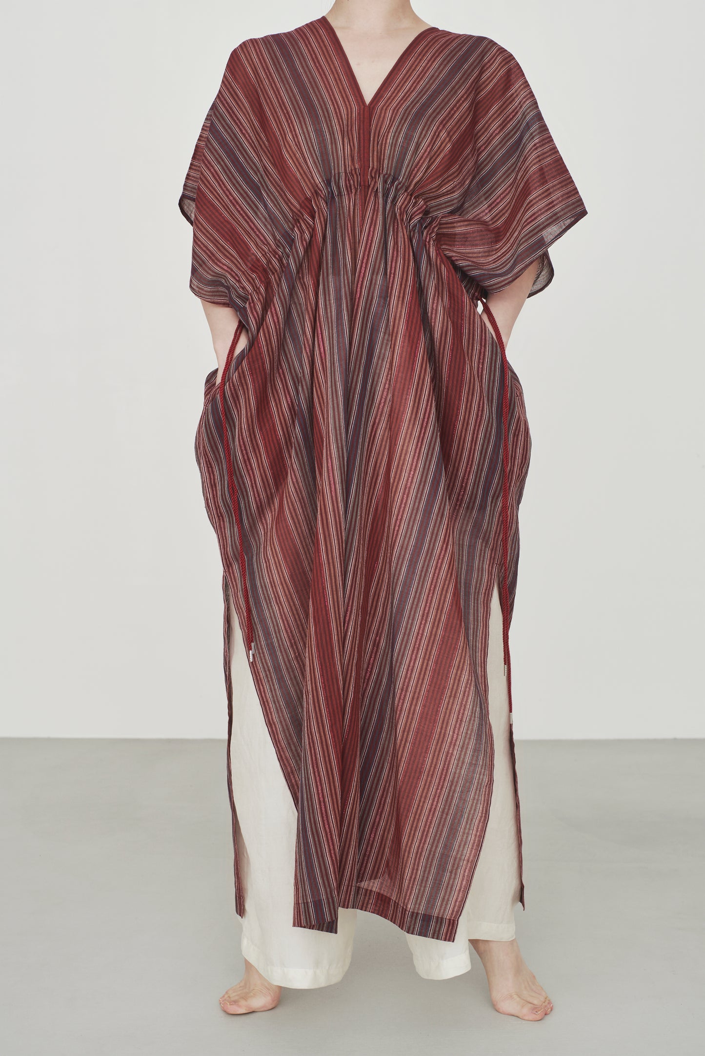 INDIA DEAD STOCK FABRIC | NEO KAFTAN DRESS