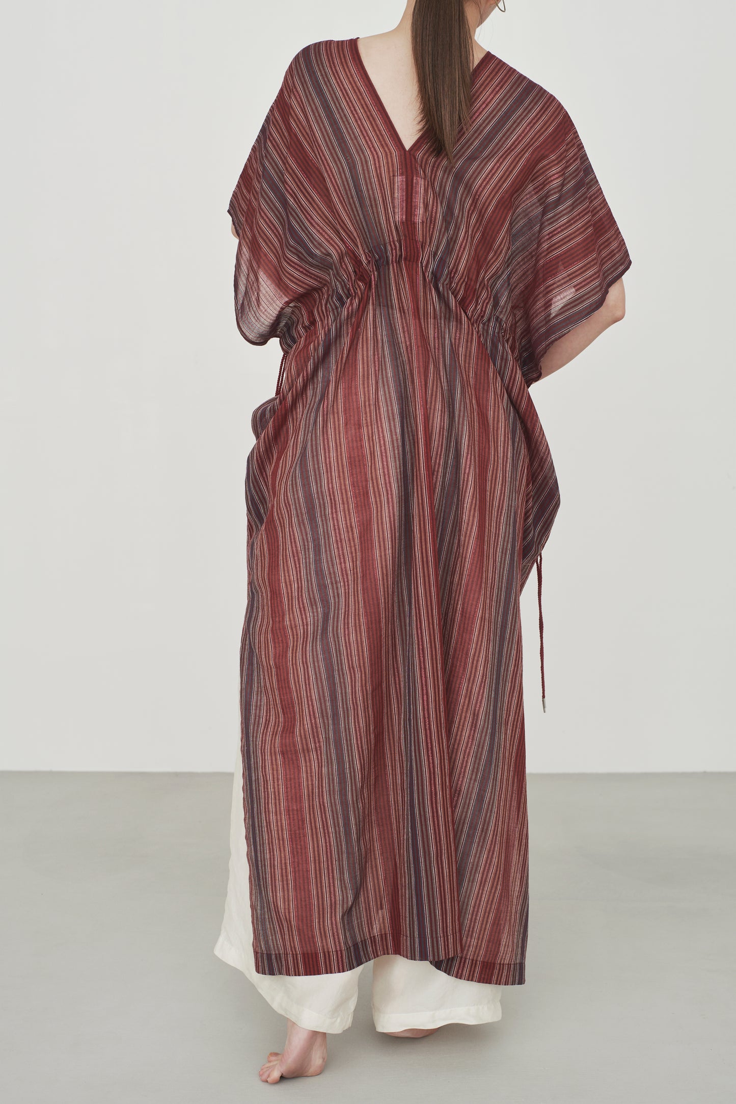 INDIA DEAD STOCK FABRIC | NEO KAFTAN DRESS