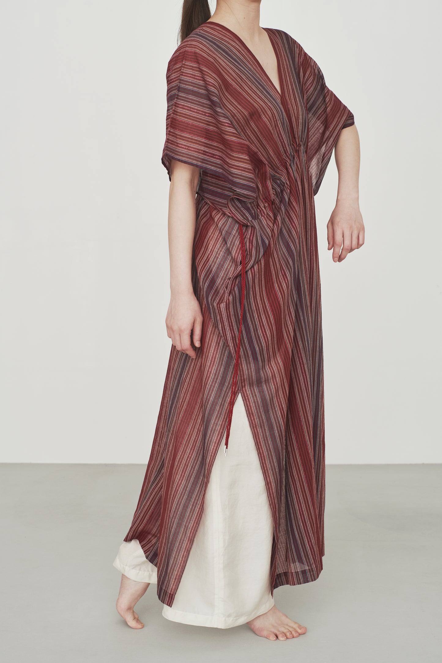 INDIA DEAD STOCK FABRIC | NEO KAFTAN DRESS