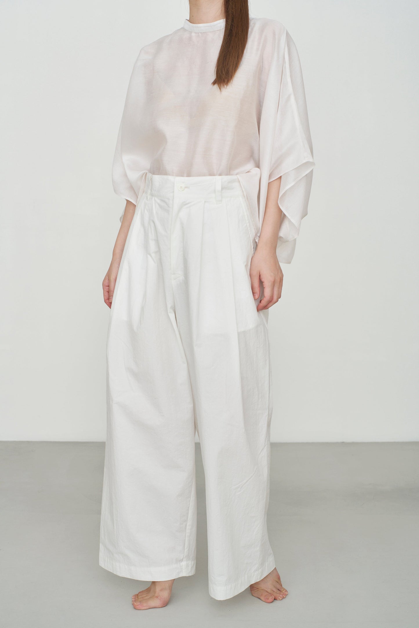 STANDARD / dump | TUCK WIDE PANTS