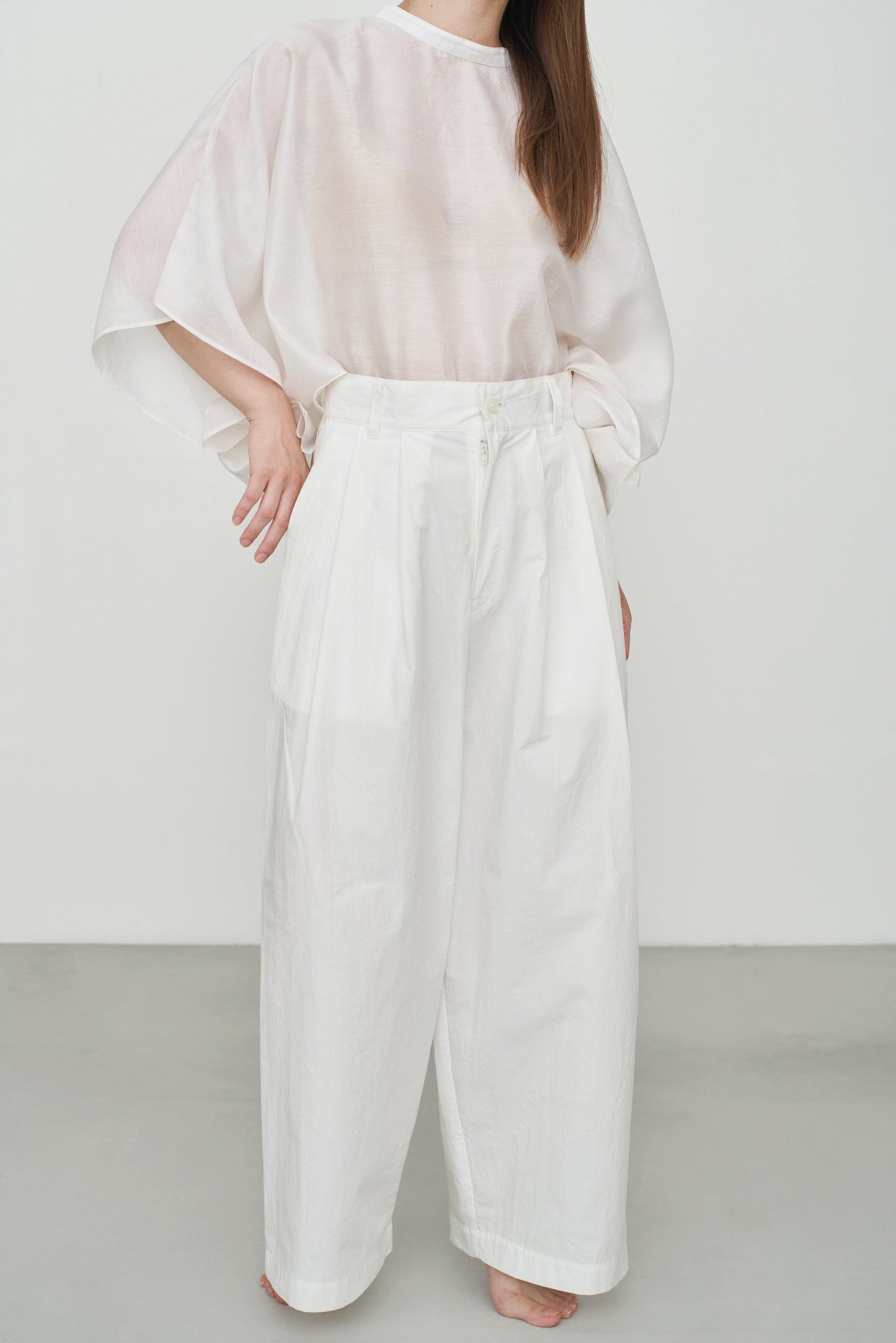STANDARD / dump | TUCK WIDE PANTS