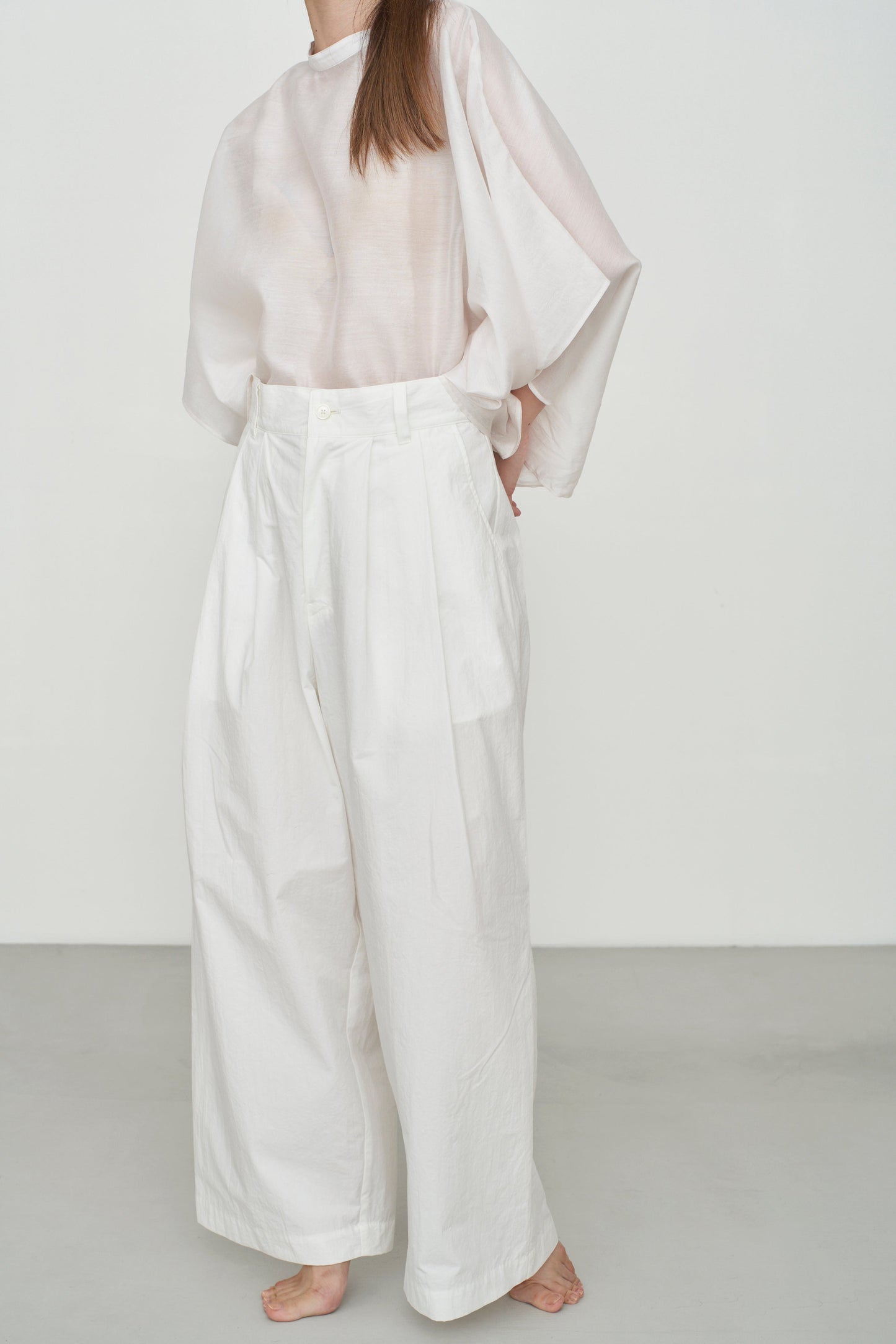 STANDARD / dump | TUCK WIDE PANTS