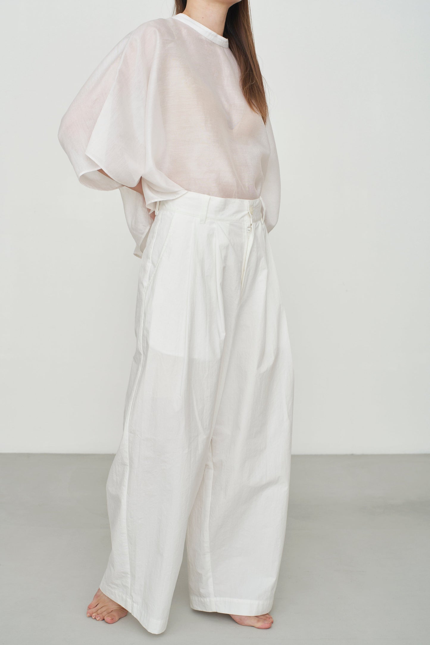 STANDARD / dump | TUCK WIDE PANTS