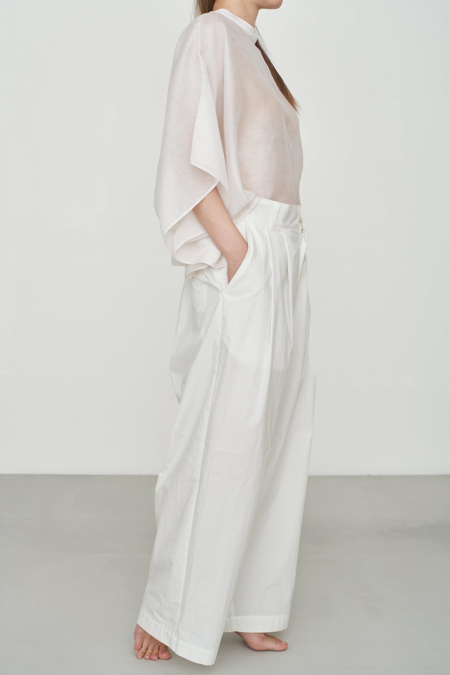 STANDARD / dump | TUCK WIDE PANTS