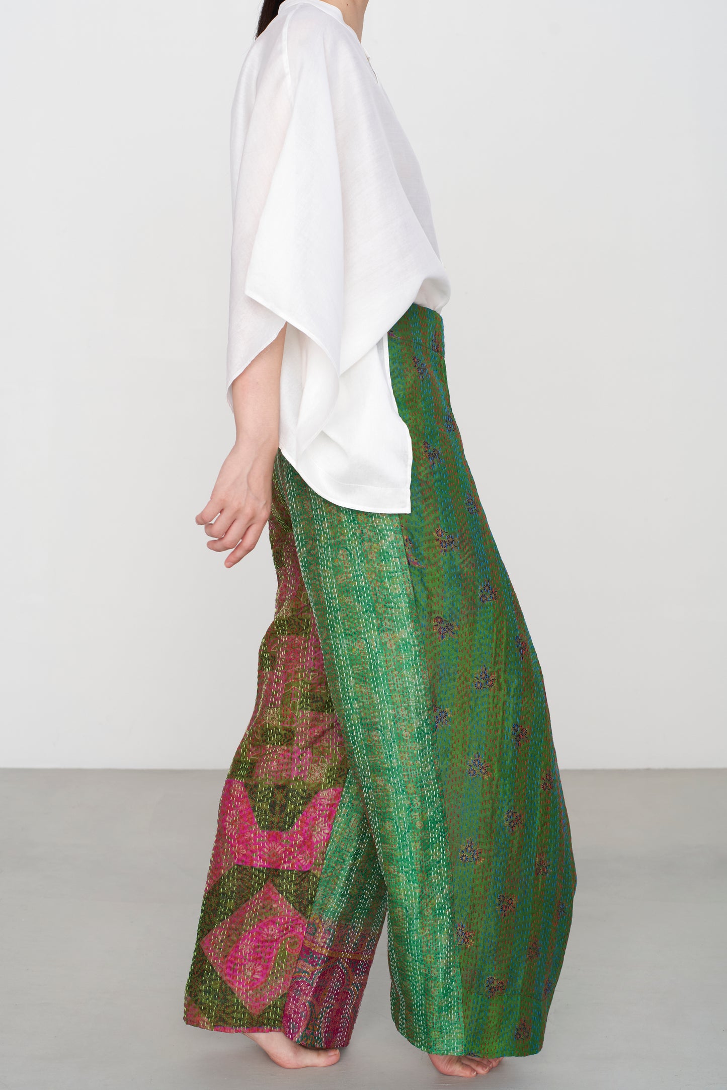 KANTHA|WRAP PANTS