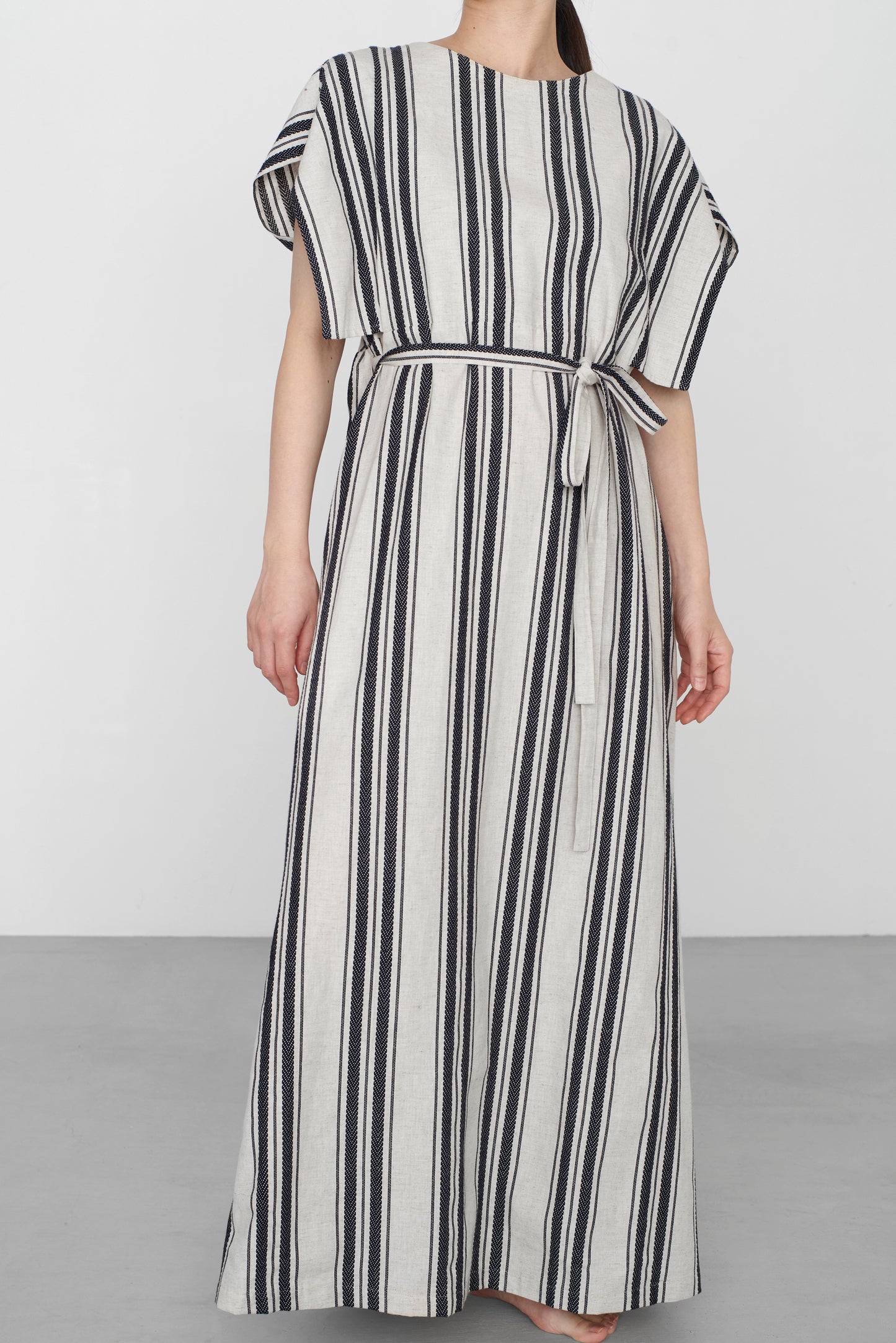 STANDARD / native stripe | APRON DRESS