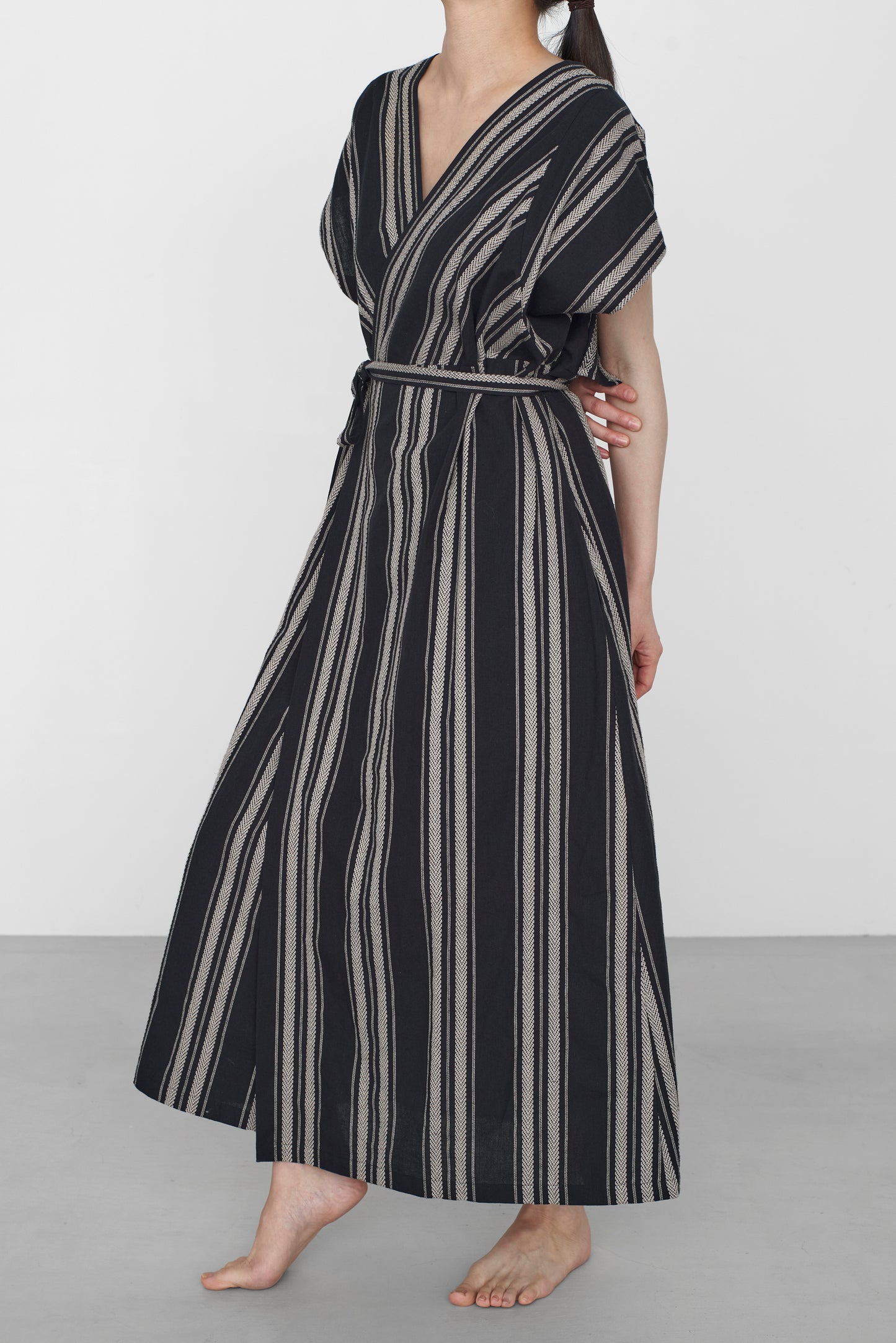 STANDARD / native stripe | APRON DRESS