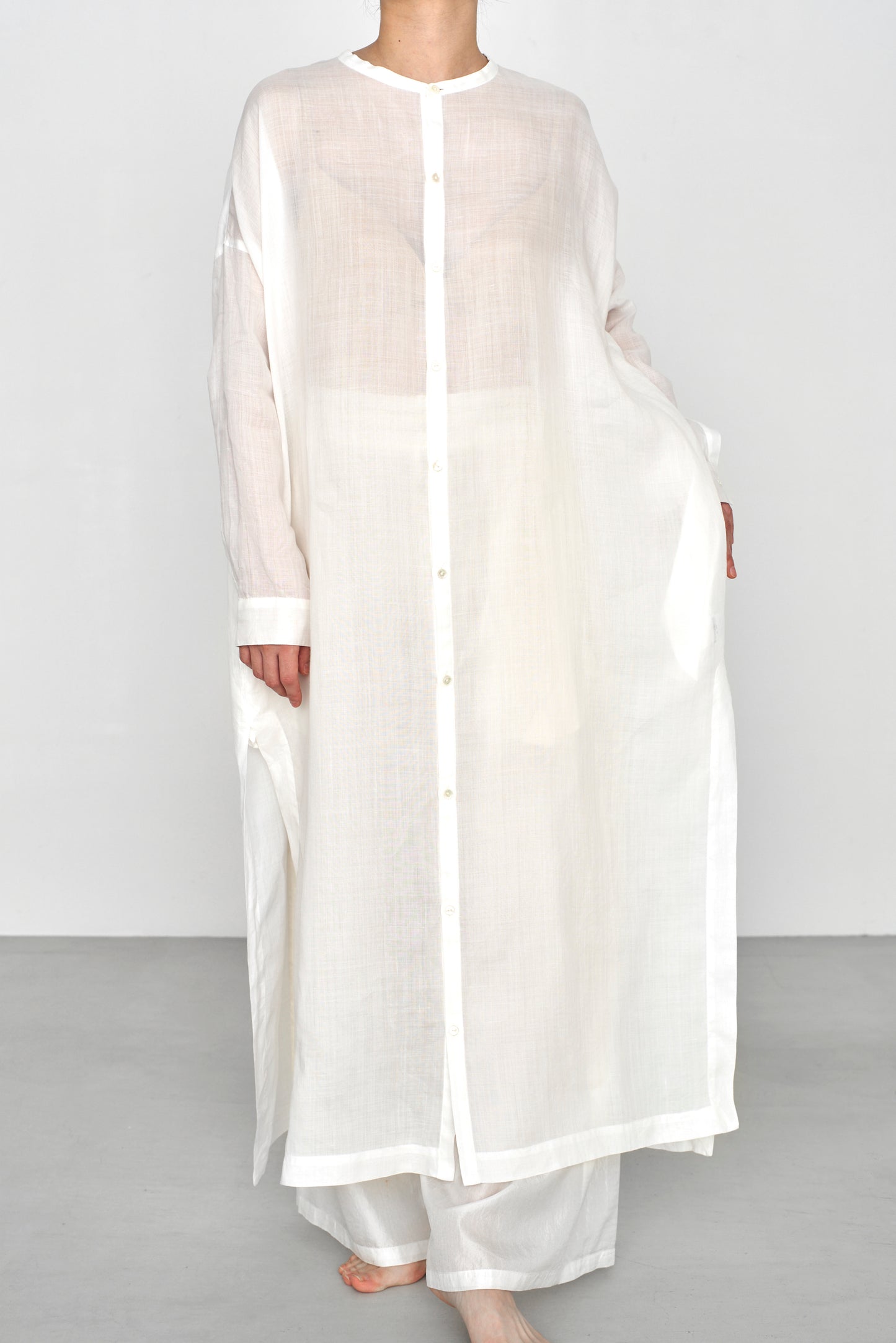 STANDARD / ramie | NOBLE LONG SHIRTS