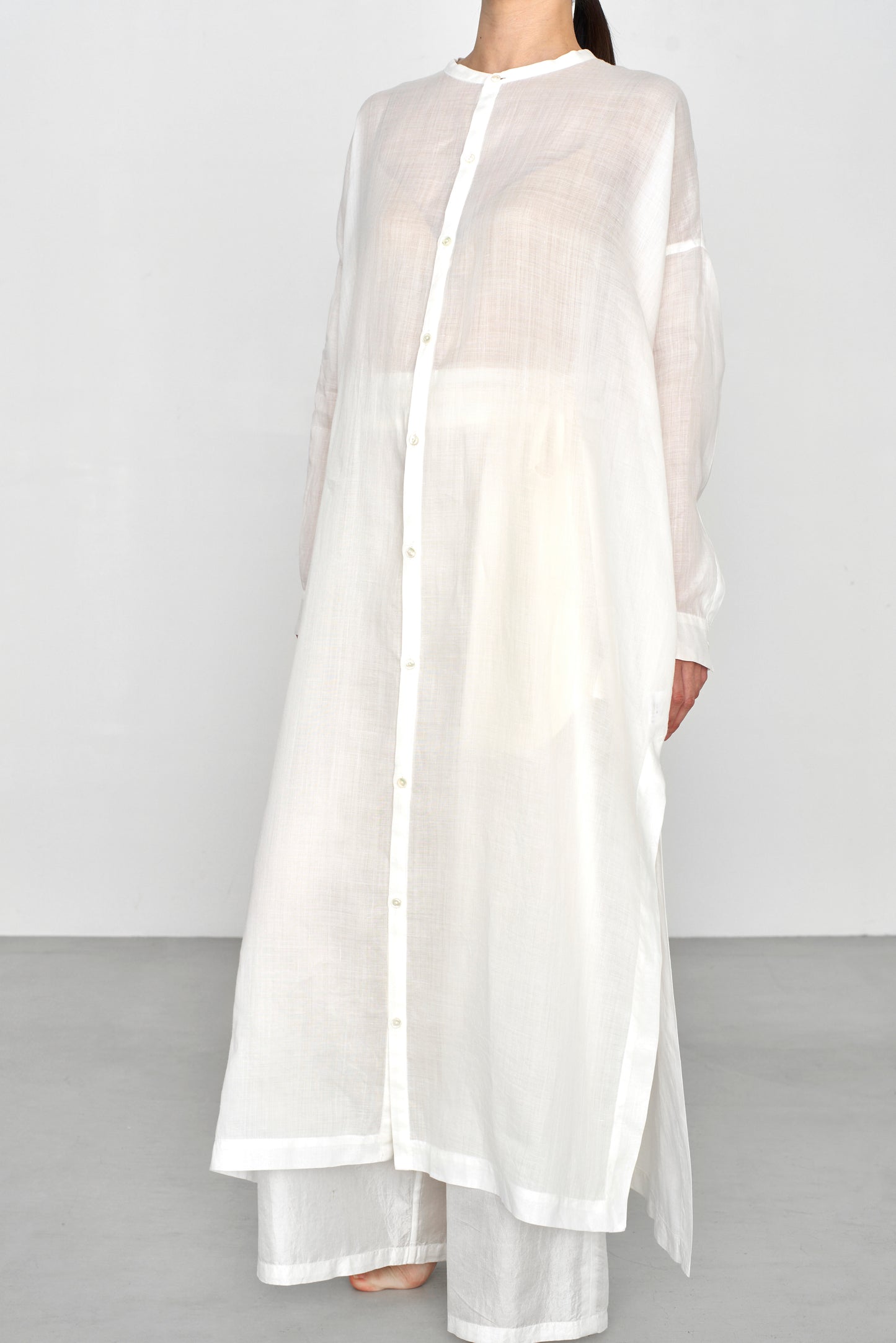 STANDARD / ramie | NOBLE LONG SHIRTS
