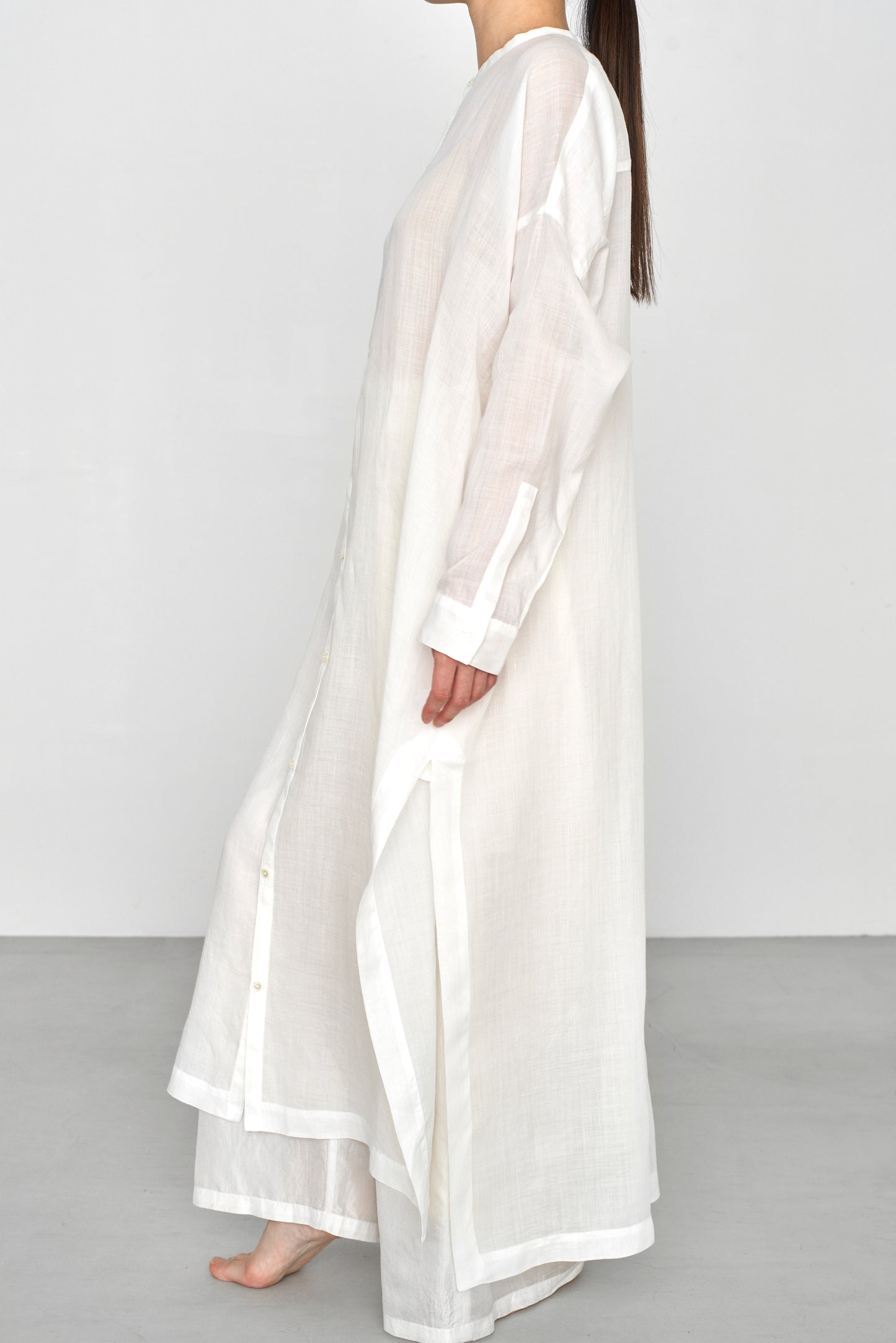 STANDARD / ramie | NOBLE LONG SHIRTS