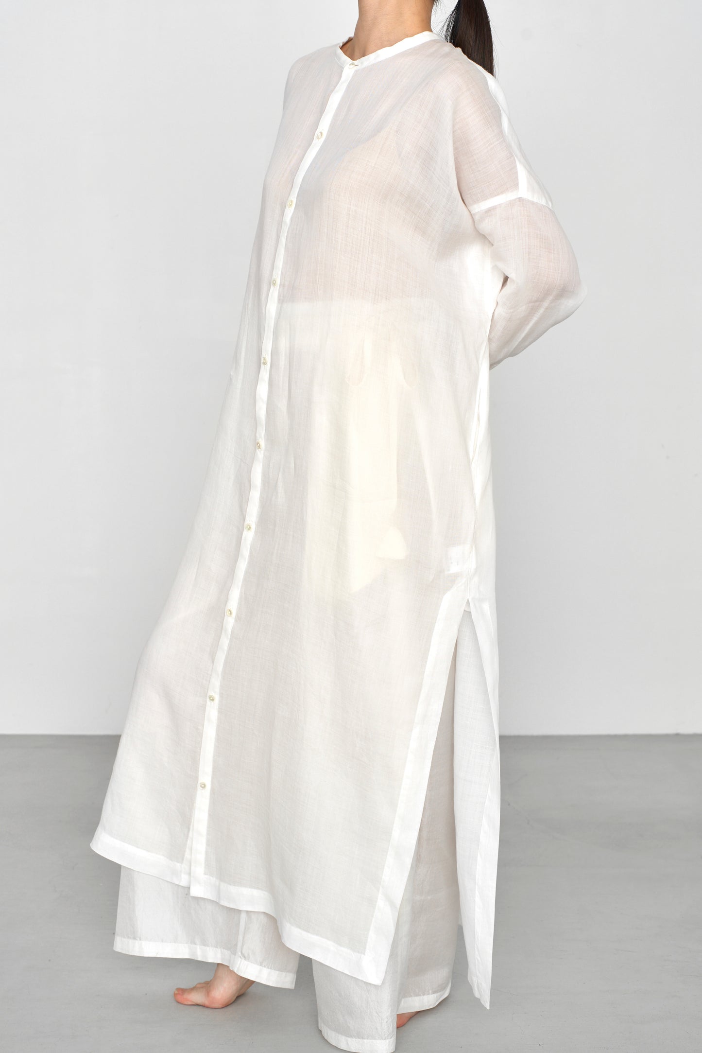 STANDARD / ramie | NOBLE LONG SHIRTS
