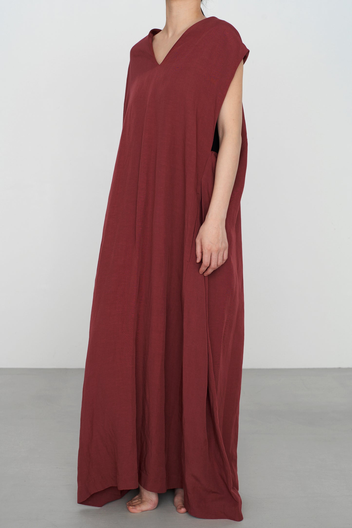 FOR / classical rayon | PARANJA burgundy