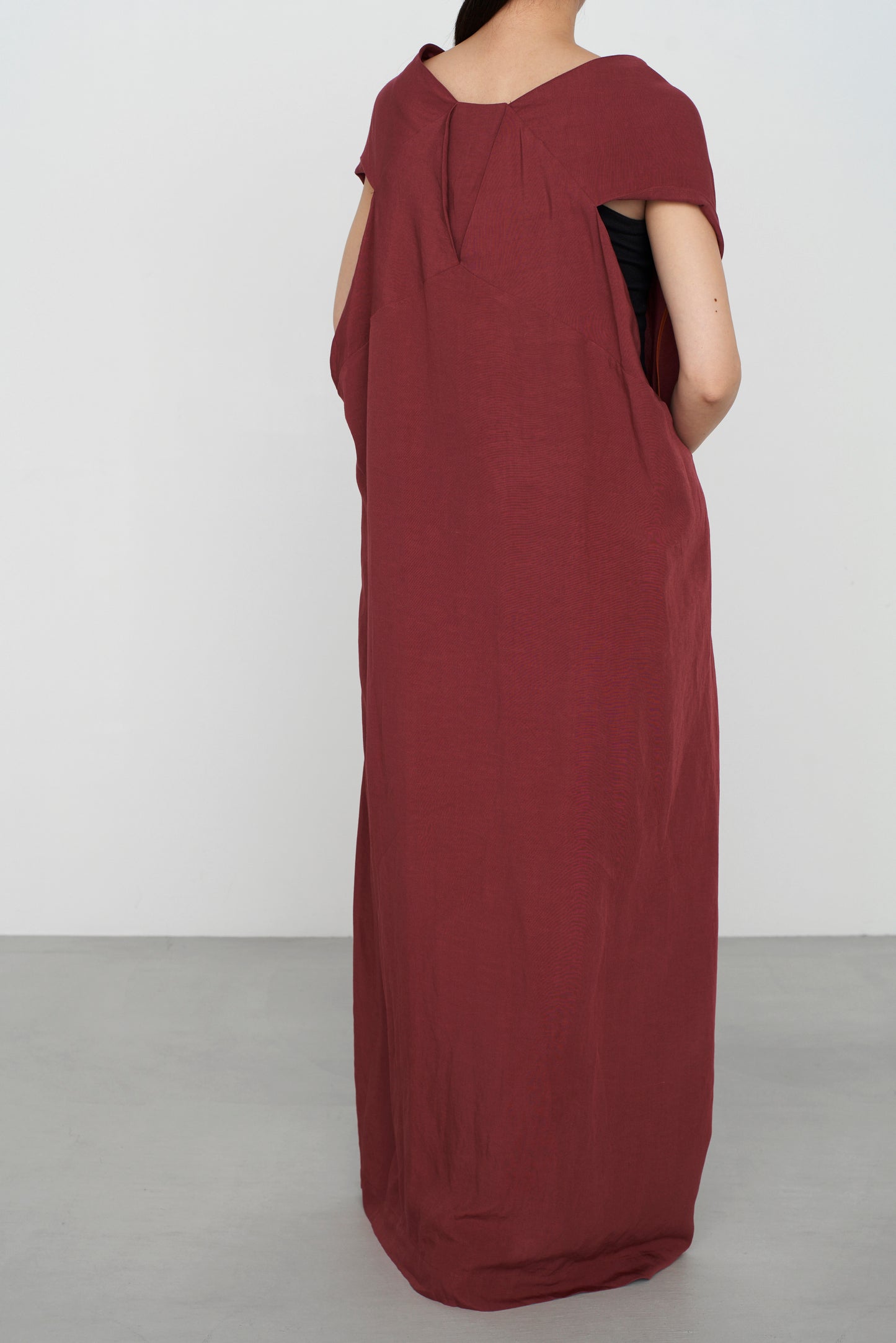FOR / classical rayon | PARANJA burgundy