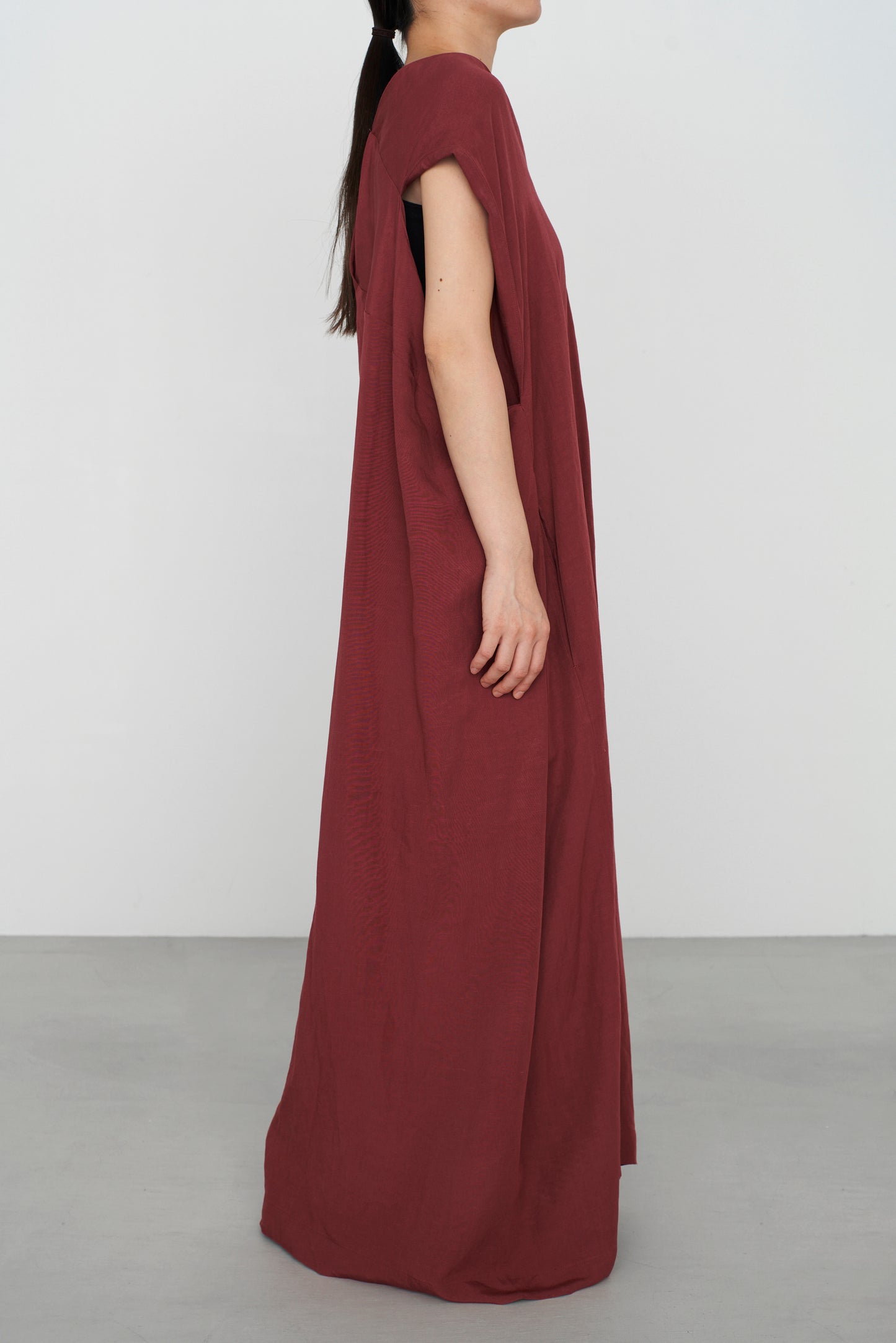 FOR / classical rayon | PARANJA burgundy