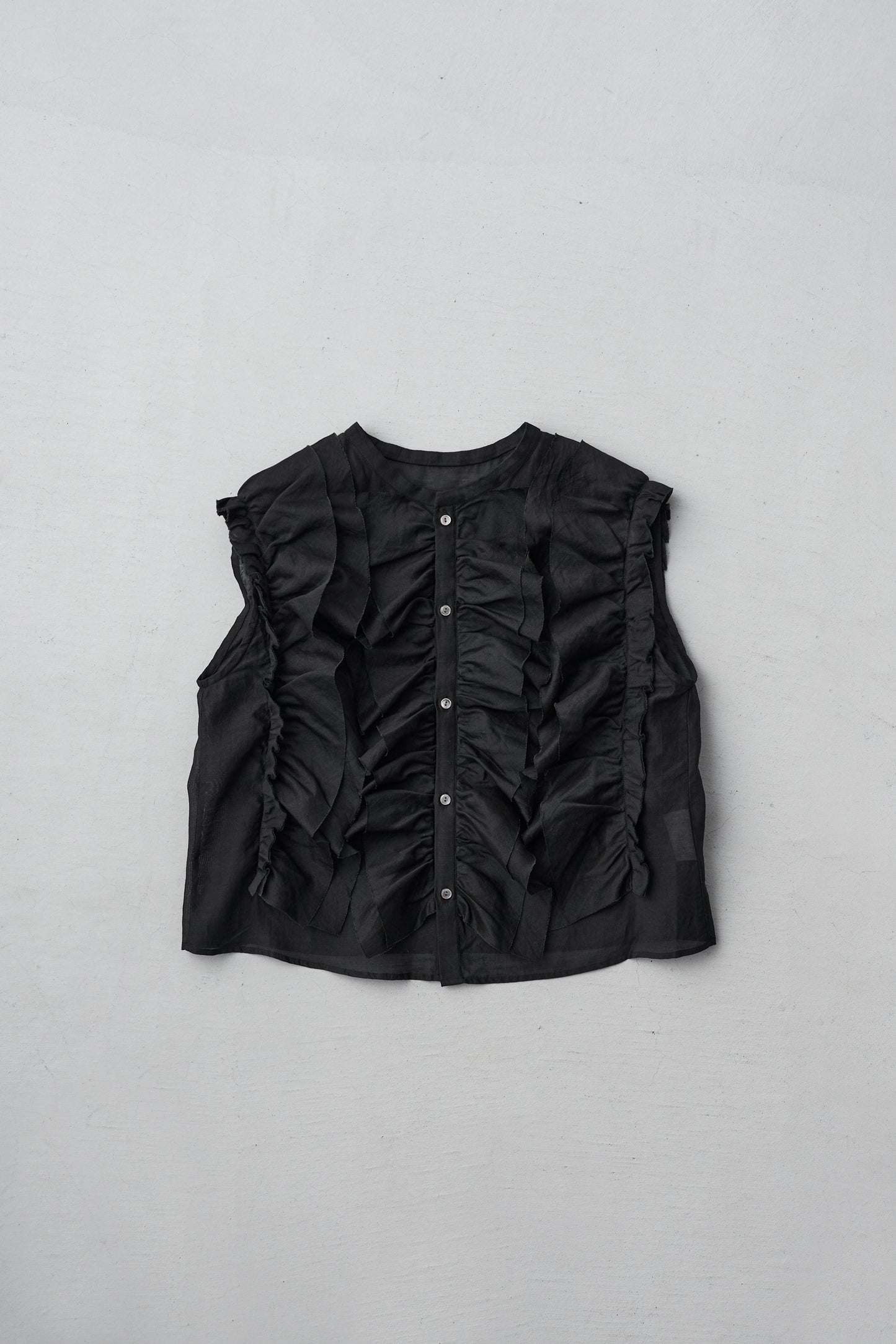 STANDARD / chanderi silk | BIRD BLOUSE black