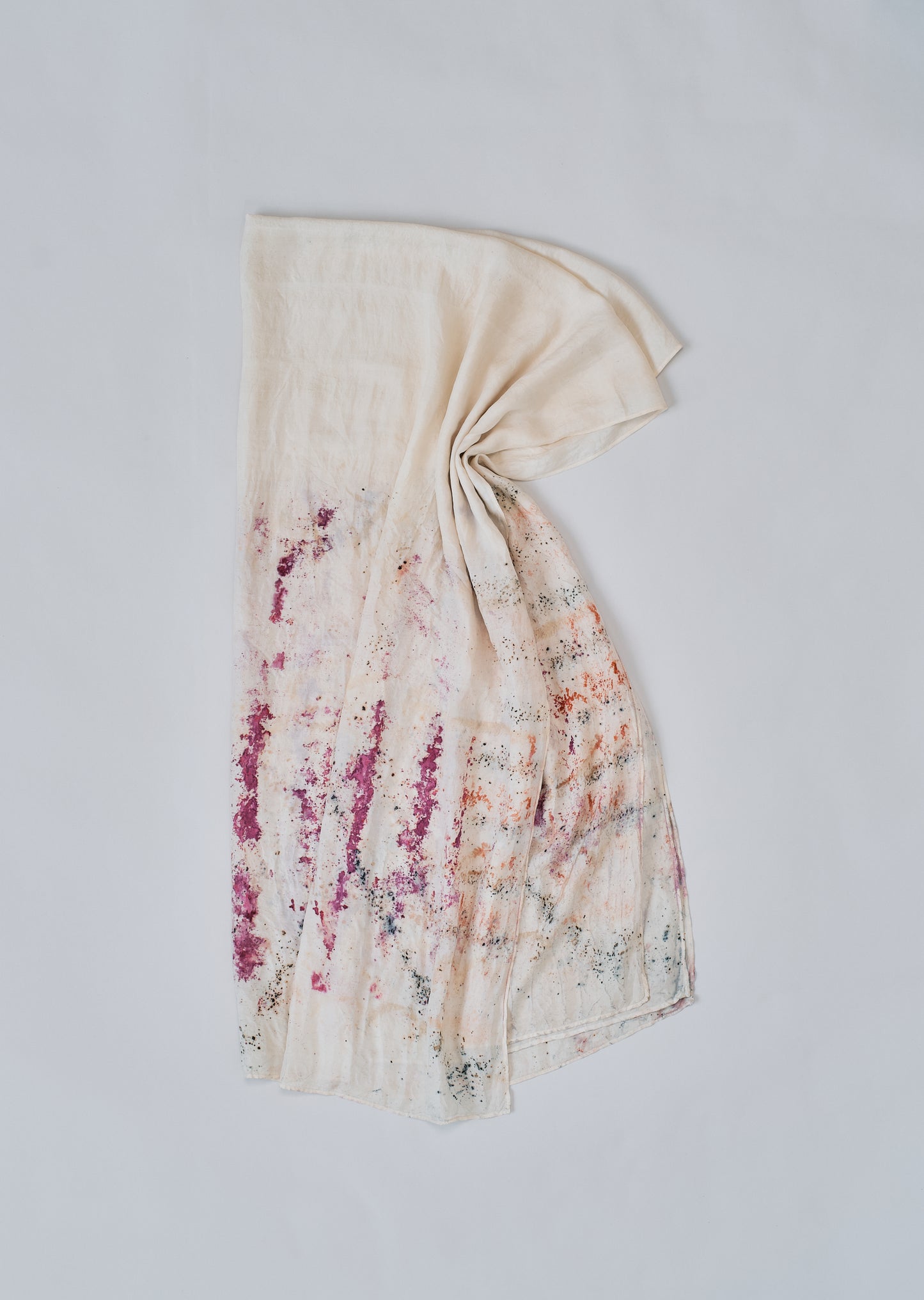 HEGO DYE / handloom silk | STOLE special Color by Yukihito Kanai #2