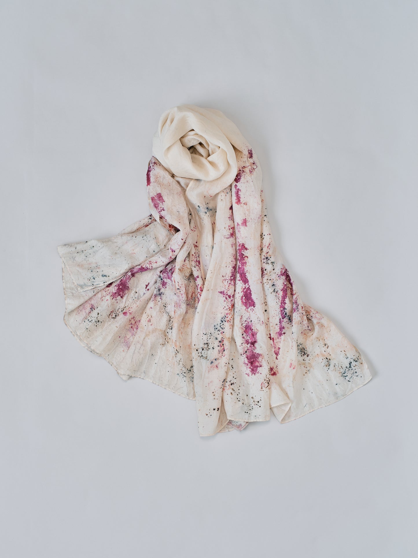 HEGO DYE / handloom silk | STOLE special Color by Yukihito Kanai #2