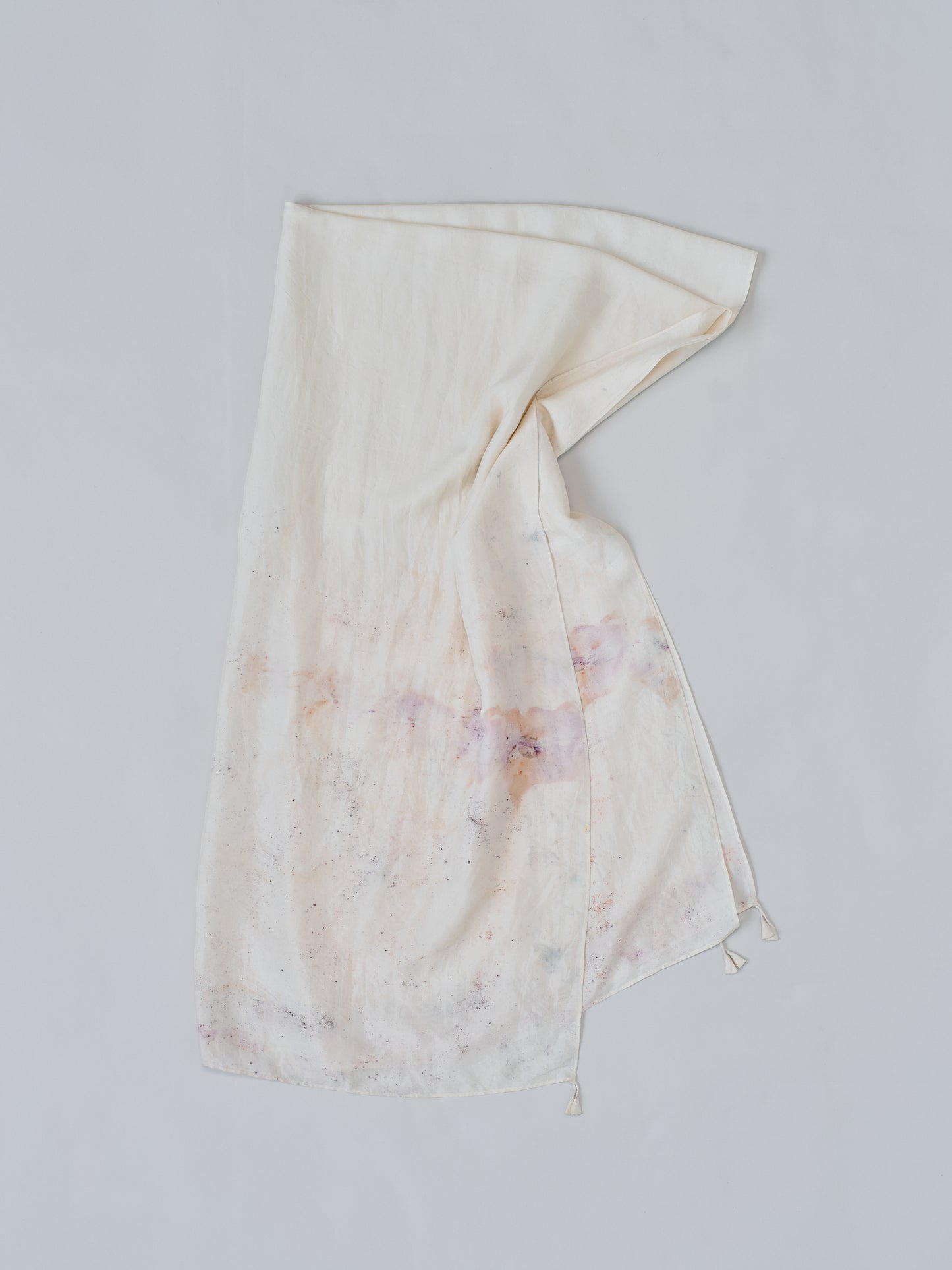 HEGO DYE / handloom silk | STOLE special Color by Yukihito Kanai #1