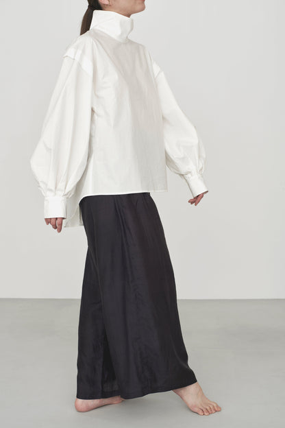 STANDARD / typewriter | HIGH COLLAR BLOUSE