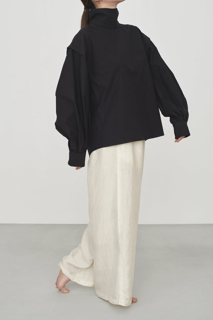 STANDARD / typewriter | HIGH COLLAR BLOUSE