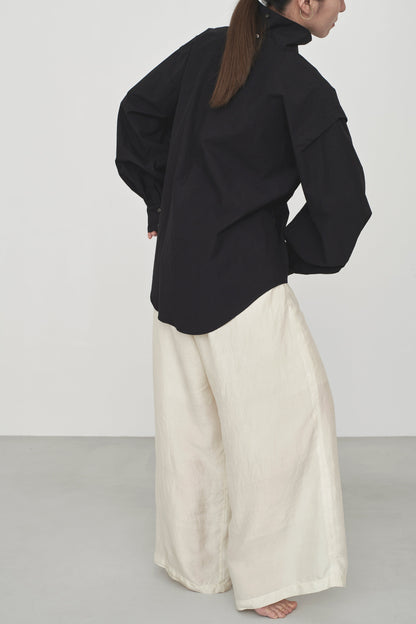 STANDARD / typewriter | HIGH COLLAR BLOUSE