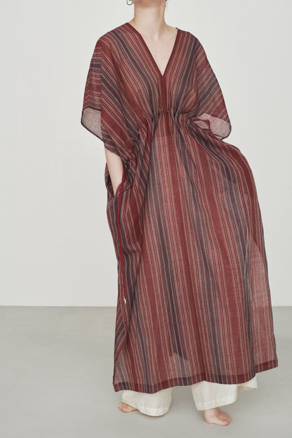 INDIA DEAD STOCK FABRIC | NEO KAFTAN DRESS