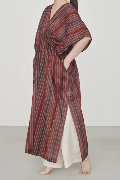 INDIA DEAD STOCK FABRIC | NEO KAFTAN DRESS