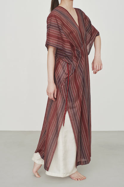 INDIA DEAD STOCK FABRIC | NEO KAFTAN DRESS