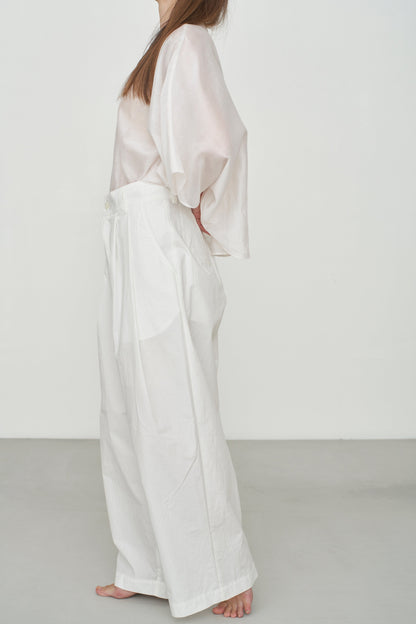 STANDARD / dump | TUCK WIDE PANTS