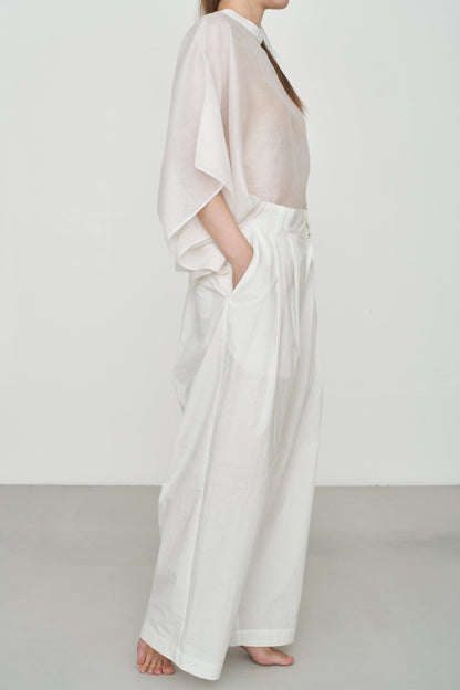 STANDARD / dump | TUCK WIDE PANTS