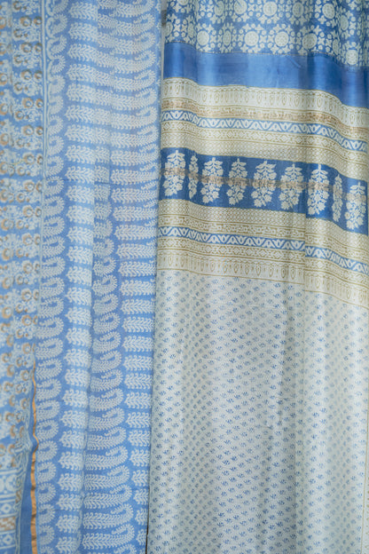LIMITED BLOCK PRINT | NO COLLAR ROBE