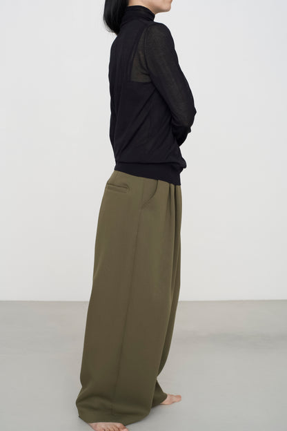 SKIN KNIT | TURTLE NECK black