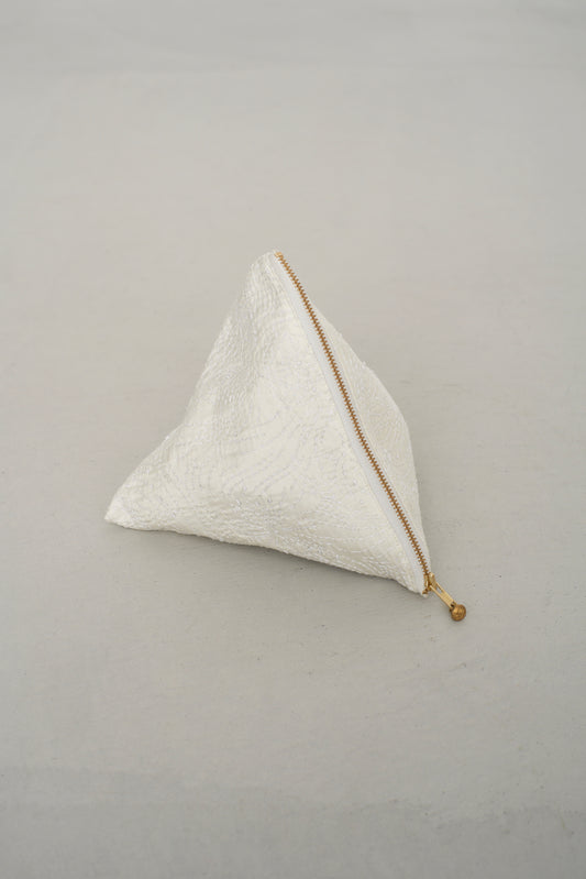 HAND EMBROIDARY QUILT / Drawing by Lena Fujimoto | TETRA POUCH