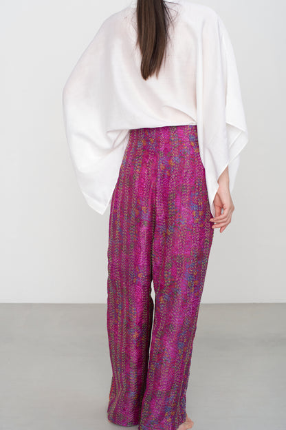 KANTHA｜WRAP PANTS