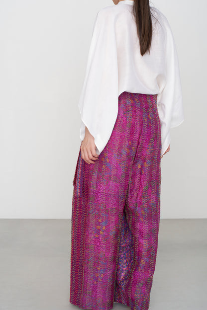 KANTHA｜WRAP PANTS