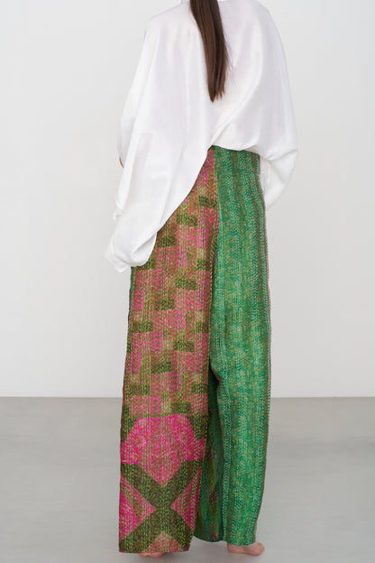 KANTHA｜WRAP PANTS