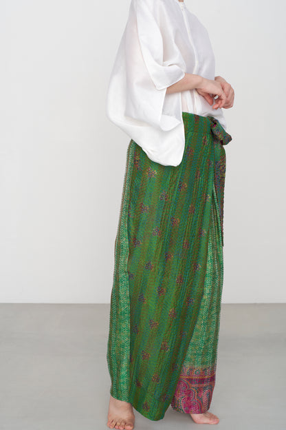 KANTHA｜WRAP PANTS
