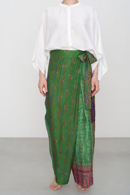KANTHA｜WRAP PANTS