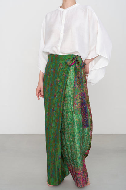 KANTHA｜WRAP PANTS