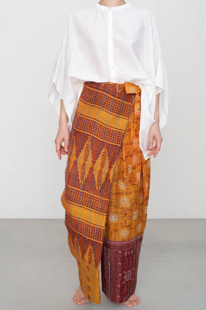 KANTHA｜WRAP PANTS