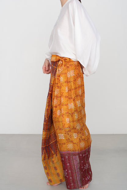 KANTHA｜WRAP PANTS