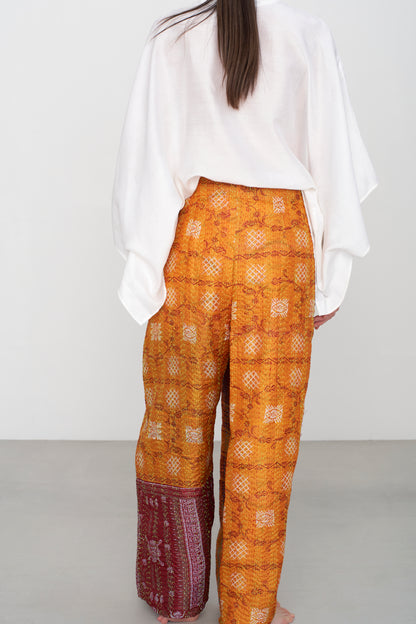 KANTHA｜WRAP PANTS