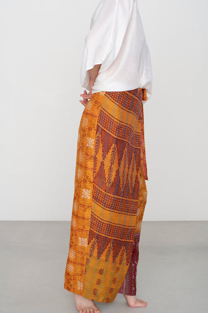 KANTHA｜WRAP PANTS