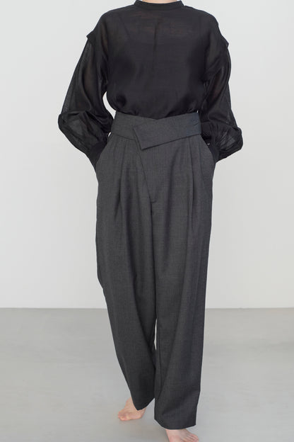 FOR / classical wool |  OBI PANTS