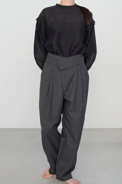 FOR / classical wool |  OBI PANTS