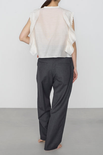 STANDARD / chanderi silk | BIRD BLOUSE white